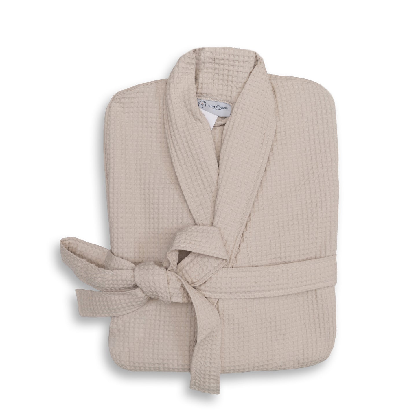The Plum Blossom Company Organic Cotton Waffle Resort Robe