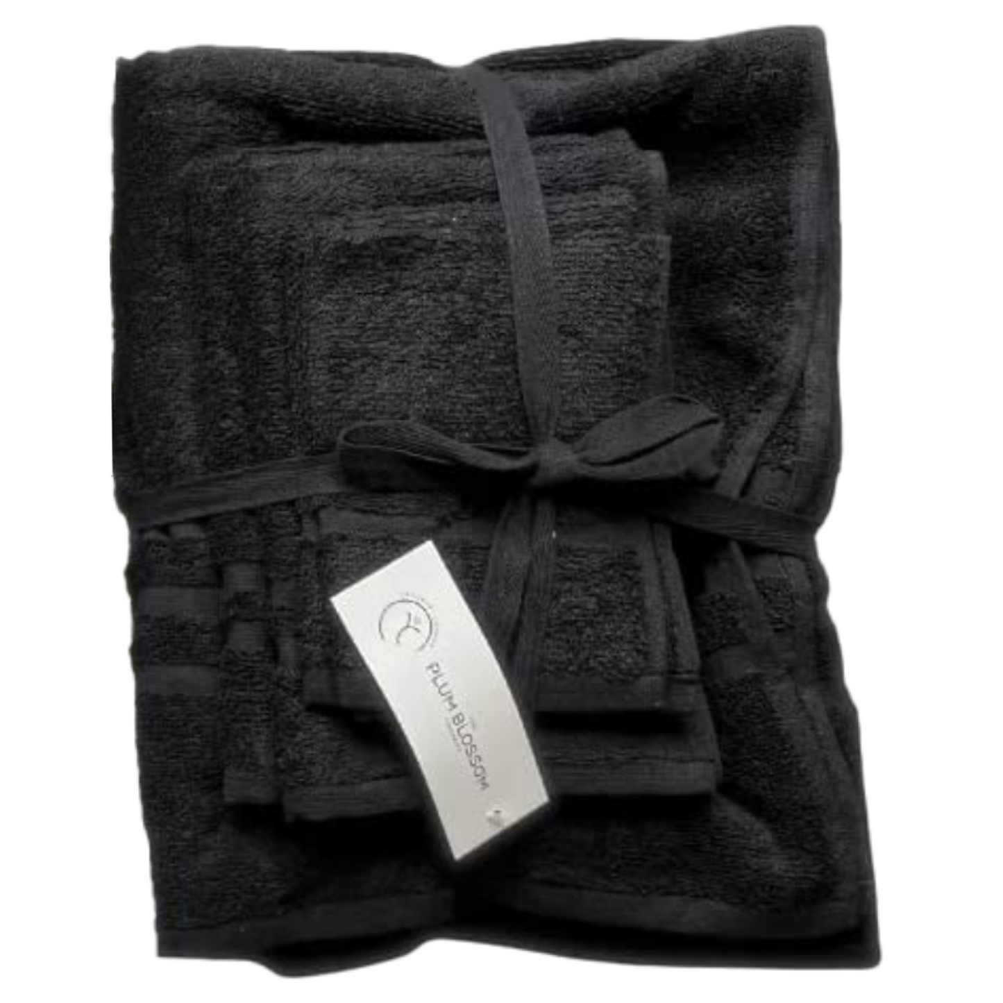 The Plum Blossom Company Ensemble de serviettes en éponge bio, certifié GOTS