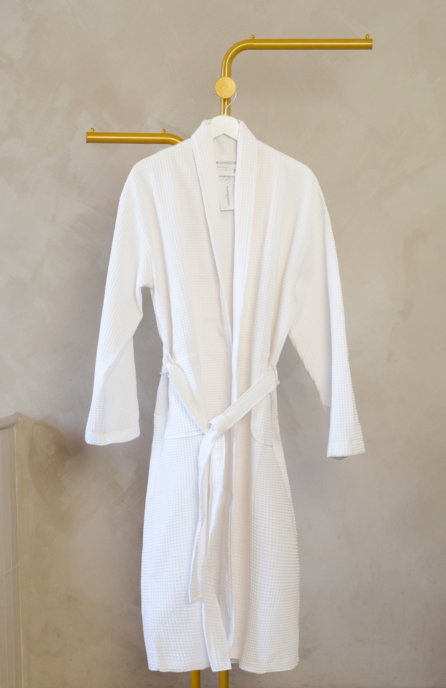 The Plum Blossom Company Waffle Resort Robe